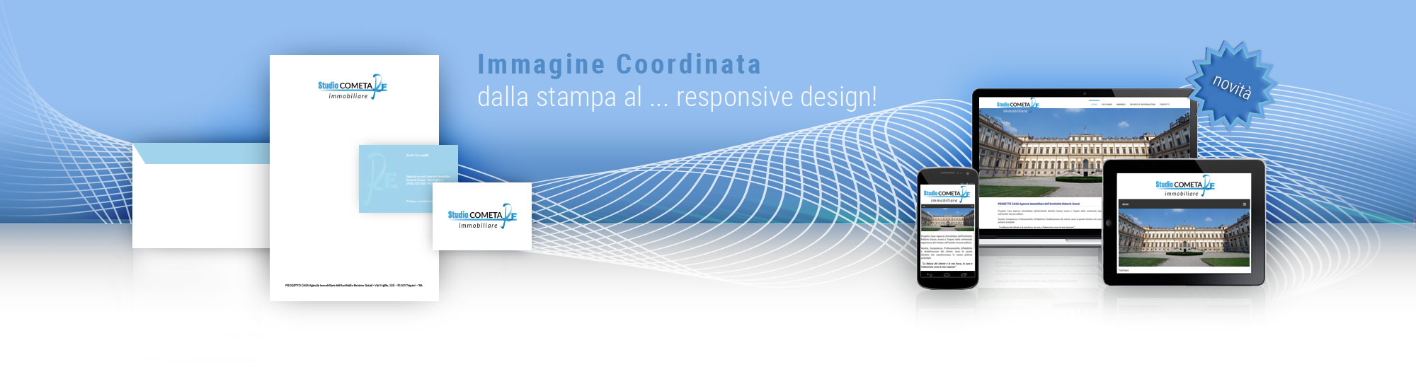 Grafica - immagine coordinata dalla stampa al responsive web design